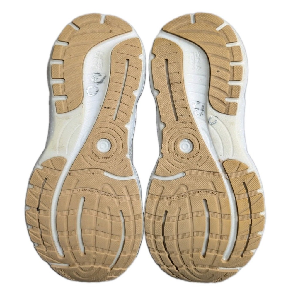 Brooks Glycerin StealthFit 20 Running Shoes Womens 9.5 B Cream 120372-1B-163 - Picture 7 of 9